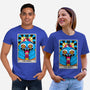 Derpy Tarot Card-Unisex-Basic-Tee-rocketman_art