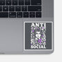Anti Social-None-Glossy-Sticker-piercek26