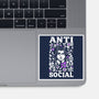 Anti Social-None-Glossy-Sticker-piercek26
