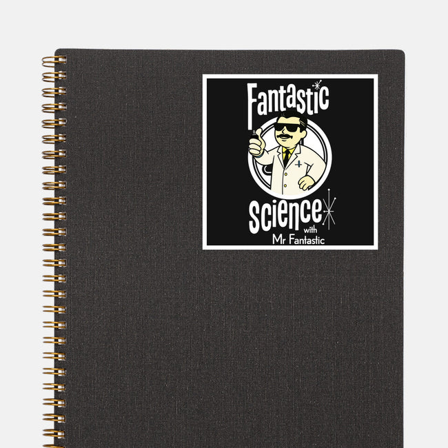 Fantastic Science With Mr. Fantastic-None-Glossy-Sticker-Wookie Mike