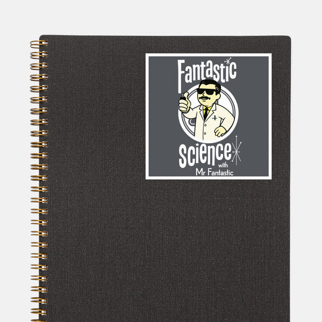 Fantastic Science With Mr. Fantastic-None-Glossy-Sticker-Wookie Mike