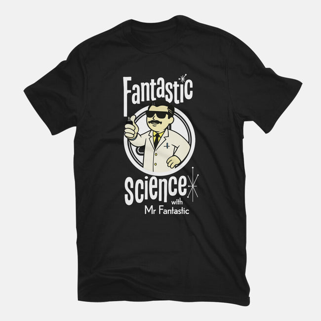 Fantastic Science With Mr. Fantastic-Mens-Basic-Tee-Wookie Mike