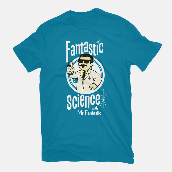 Fantastic Science With Mr. Fantastic-Unisex-Basic-Tee-Wookie Mike