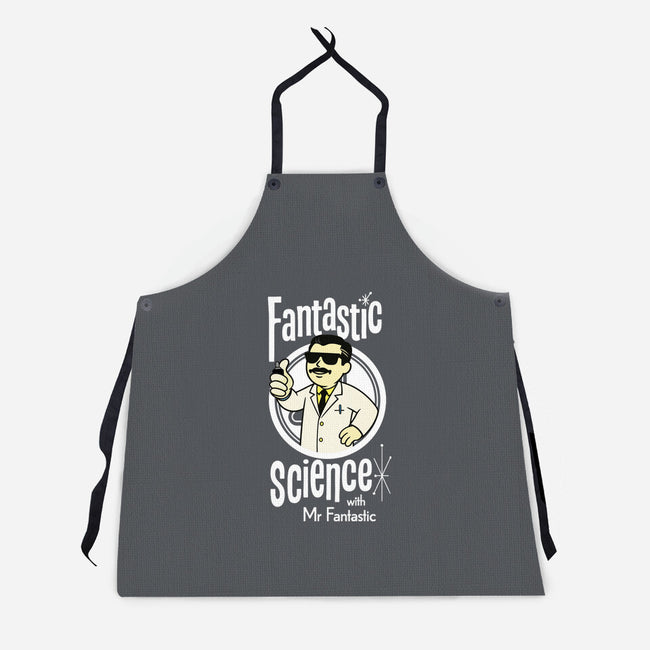 Fantastic Science With Mr. Fantastic-Unisex-Kitchen-Apron-Wookie Mike