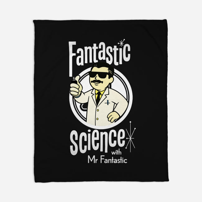 Fantastic Science With Mr. Fantastic-None-Fleece-Blanket-Wookie Mike