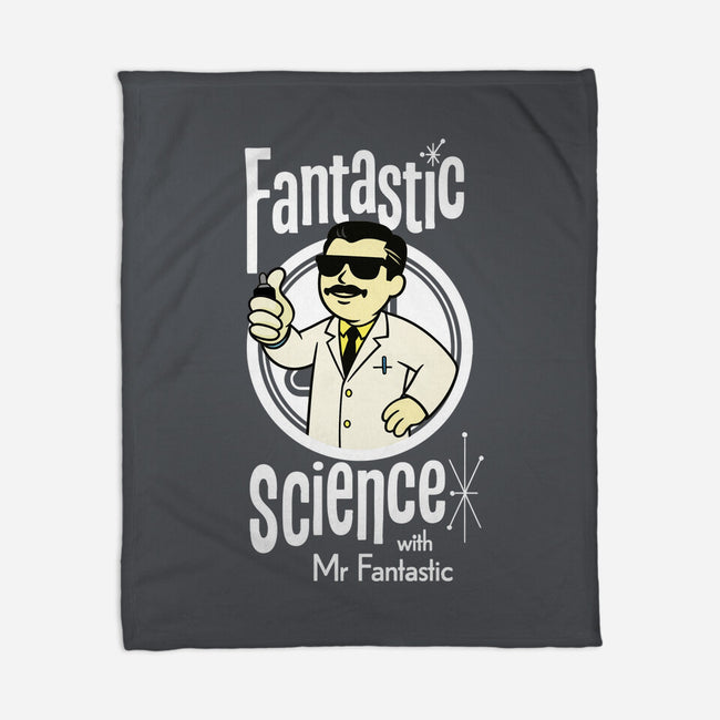 Fantastic Science With Mr. Fantastic-None-Fleece-Blanket-Wookie Mike