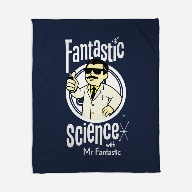 Fantastic Science With Mr. Fantastic-None-Fleece-Blanket-Wookie Mike