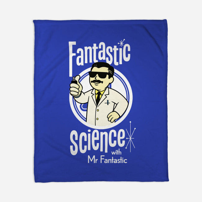 Fantastic Science With Mr. Fantastic-None-Fleece-Blanket-Wookie Mike