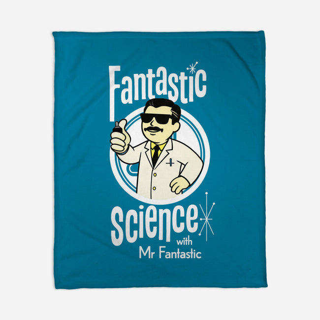 Fantastic Science With Mr. Fantastic-None-Fleece-Blanket-Wookie Mike