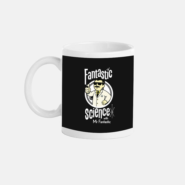 Fantastic Science With Mr. Fantastic-None-Mug-Drinkware-Wookie Mike