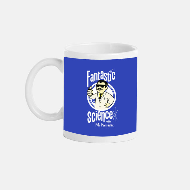 Fantastic Science With Mr. Fantastic-None-Mug-Drinkware-Wookie Mike