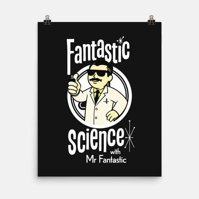 Fantastic Science With Mr. Fantastic-None-Matte-Poster-Wookie Mike