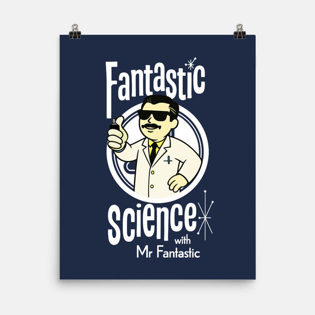 Fantastic Science With Mr. Fantastic-None-Matte-Poster-Wookie Mike