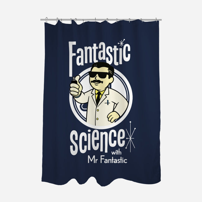 Fantastic Science With Mr. Fantastic-None-Polyester-Shower Curtain-Wookie Mike