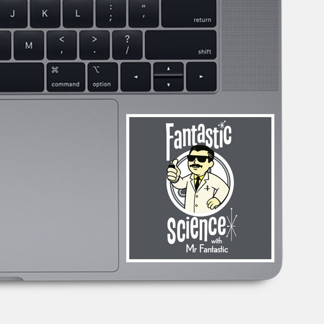 Fantastic Science With Mr. Fantastic-None-Glossy-Sticker-Wookie Mike