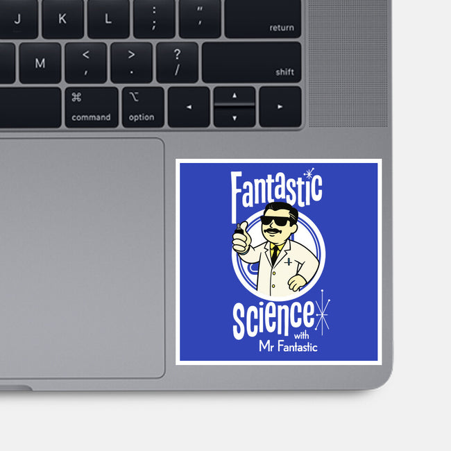 Fantastic Science With Mr. Fantastic-None-Glossy-Sticker-Wookie Mike