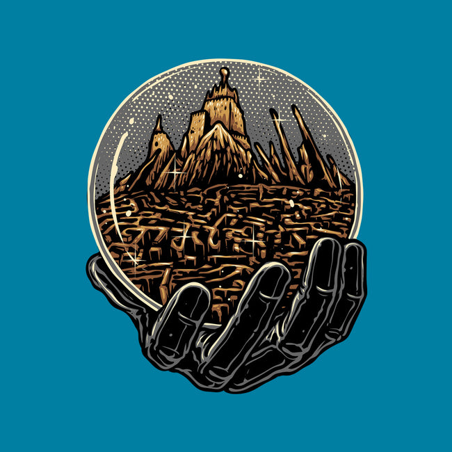 Wander Inside The Maze-Mens-Basic-Tee-glitchygorilla