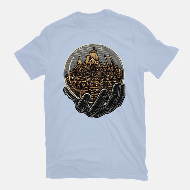 Wander Inside The Maze-Mens-Basic-Tee-glitchygorilla