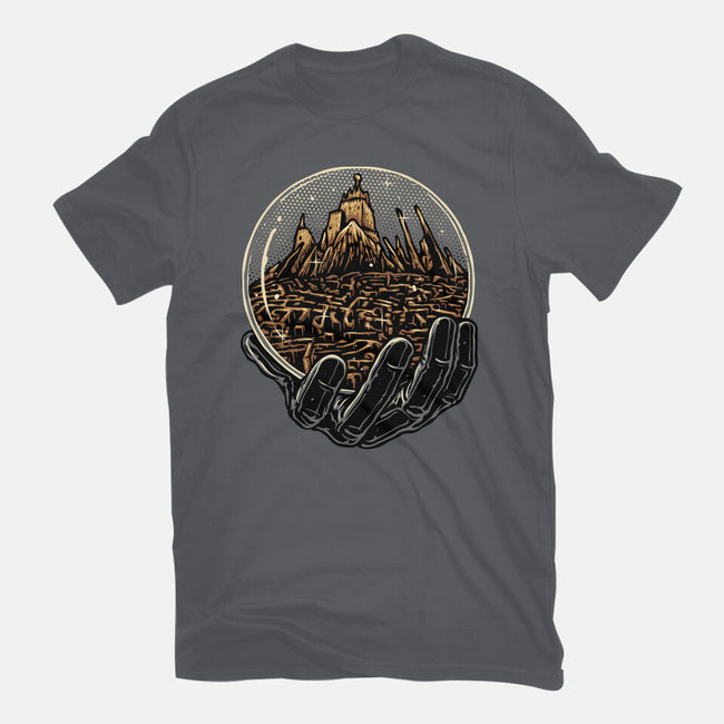 Wander Inside The Maze-Mens-Basic-Tee-glitchygorilla