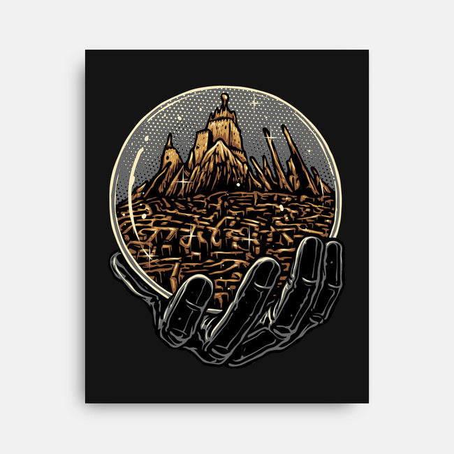 Wander Inside The Maze-None-Stretched-Canvas-glitchygorilla