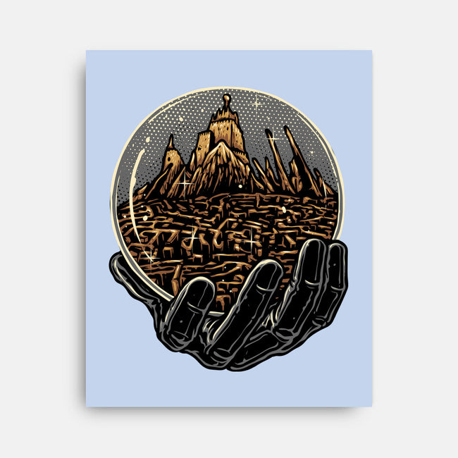 Wander Inside The Maze-None-Stretched-Canvas-glitchygorilla