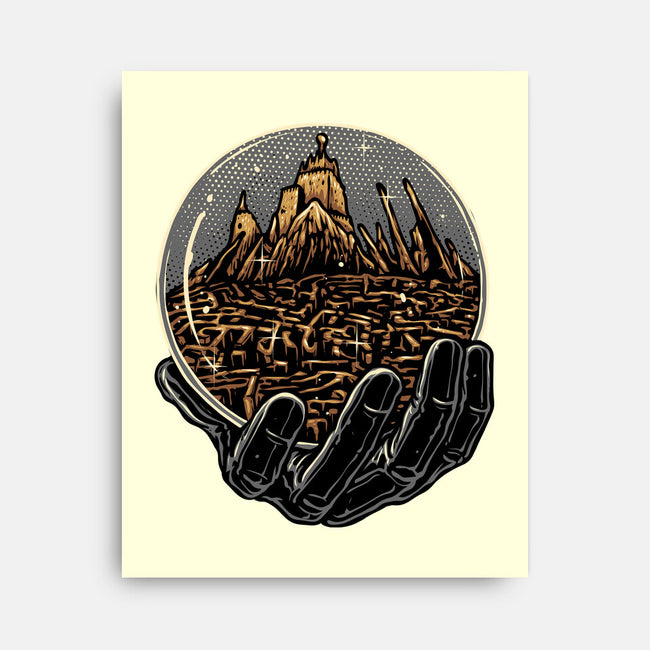 Wander Inside The Maze-None-Stretched-Canvas-glitchygorilla