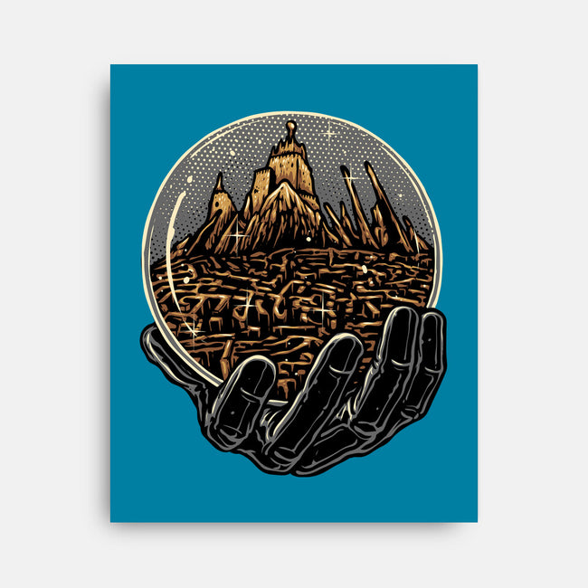 Wander Inside The Maze-None-Stretched-Canvas-glitchygorilla