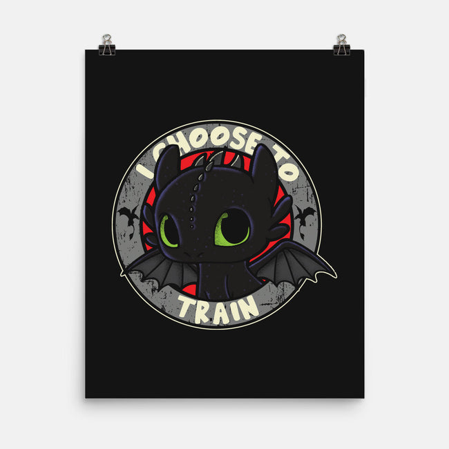 I Choose To Train-None-Matte-Poster-turborat14
