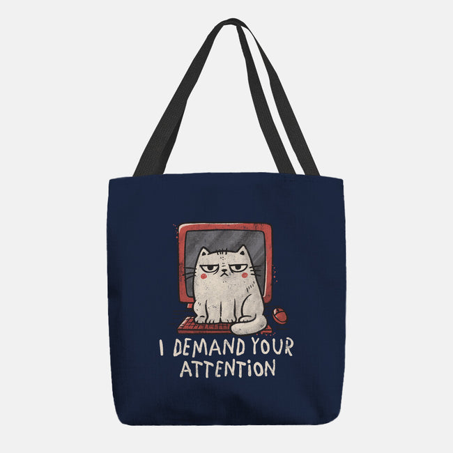 I Demand Your Attention-None-Basic Tote-Bag-koalastudio
