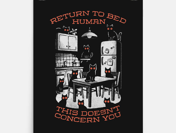 Return To Bed Human