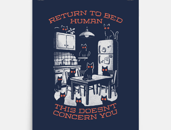 Return To Bed Human