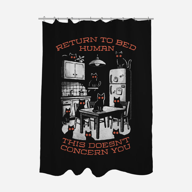 Return To Bed Human-None-Polyester-Shower Curtain-eduely