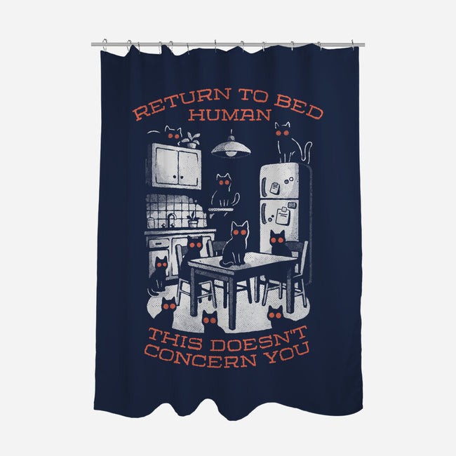 Return To Bed Human-None-Polyester-Shower Curtain-eduely