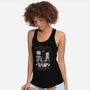 Return To Bed Human-Womens-Racerback-Tank-eduely