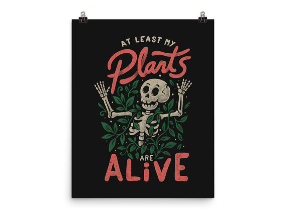 At Least My Plants Are Alive