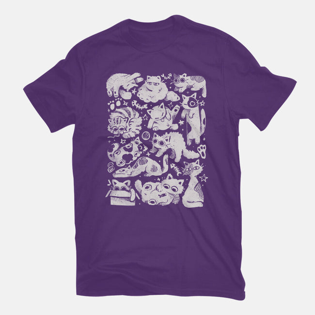 Fluffy Overload-Womens-Basic-Tee-eduely