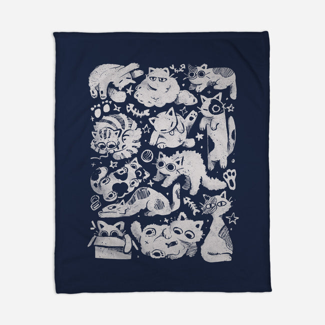 Fluffy Overload-None-Fleece-Blanket-eduely