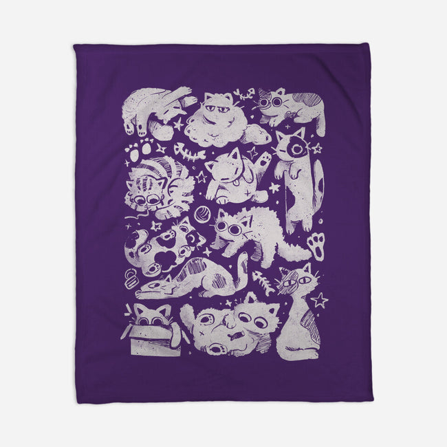 Fluffy Overload-None-Fleece-Blanket-eduely