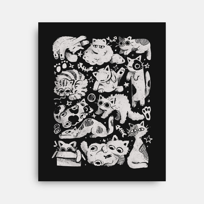 Fluffy Overload-None-Stretched-Canvas-eduely