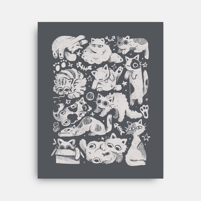 Fluffy Overload-None-Stretched-Canvas-eduely