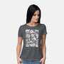 Fluffy Overload-Womens-Basic-Tee-eduely