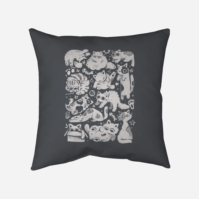 Fluffy Overload-None-Removable Cover w Insert-Throw Pillow-eduely