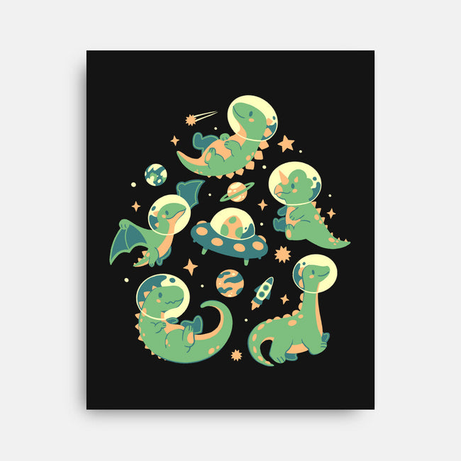 Dinonauts-None-Stretched-Canvas-eduely