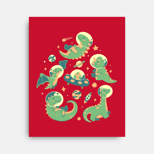 Dinonauts-None-Stretched-Canvas-eduely