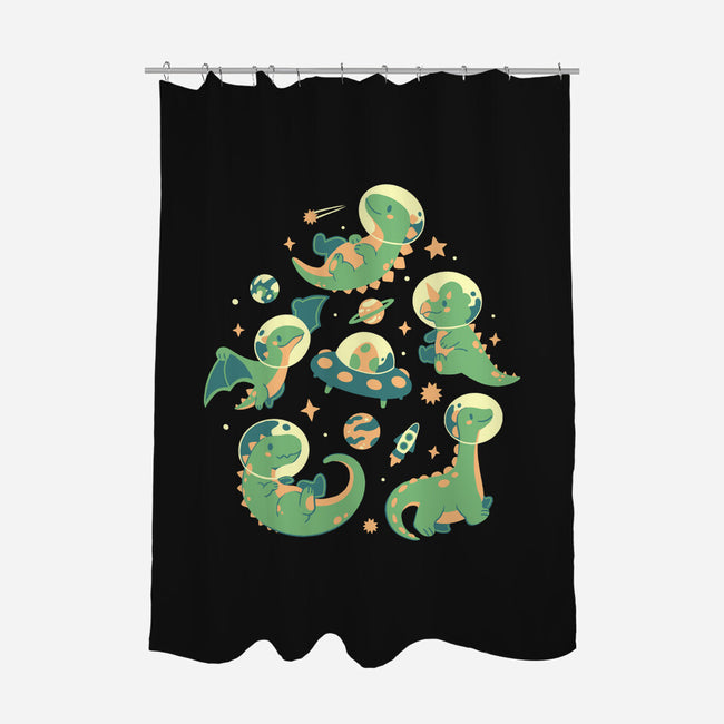 Dinonauts-None-Polyester-Shower Curtain-eduely
