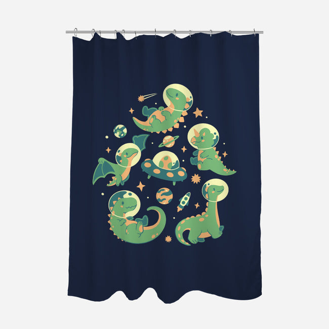 Dinonauts-None-Polyester-Shower Curtain-eduely