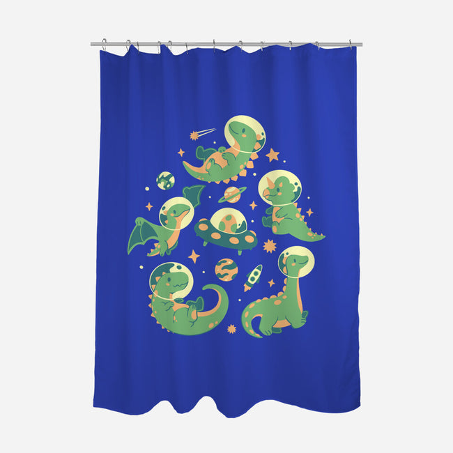 Dinonauts-None-Polyester-Shower Curtain-eduely