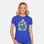 Dinonauts-Womens-Fitted-Tee-eduely