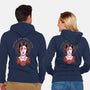 Rebel Heart-Unisex-Zip-Up-Sweatshirt-P1yu5h