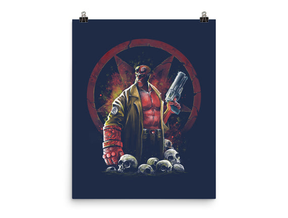 Painting Of The Half-Demon
